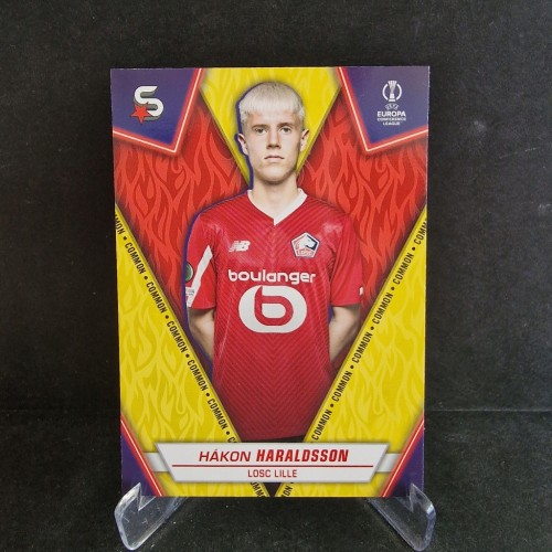 2025 Topps Superstars Hakon Haraldsson Losc Lille Common /GZ4