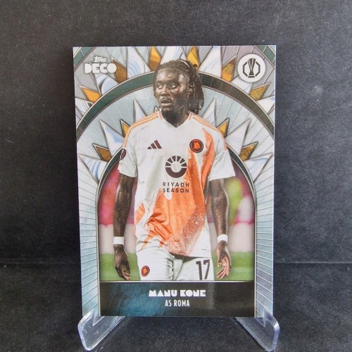 2024-25 Topps Deco Manu Kone AS Roma /M28