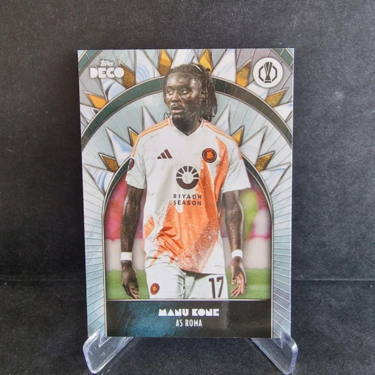 2024-25 Topps Deco Manu Kone AS Roma /M28