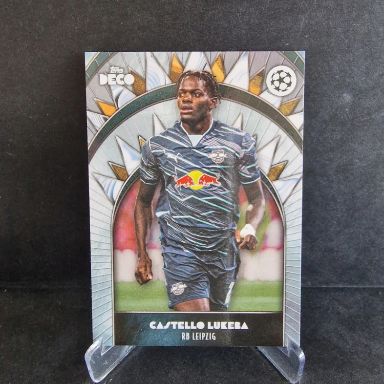 2024-25 Topps Deco Castello Lukeba RB Leipzig /M28