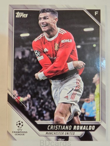 2021-22 Topps CHL Cristiano Ronaldo Manchester United /A