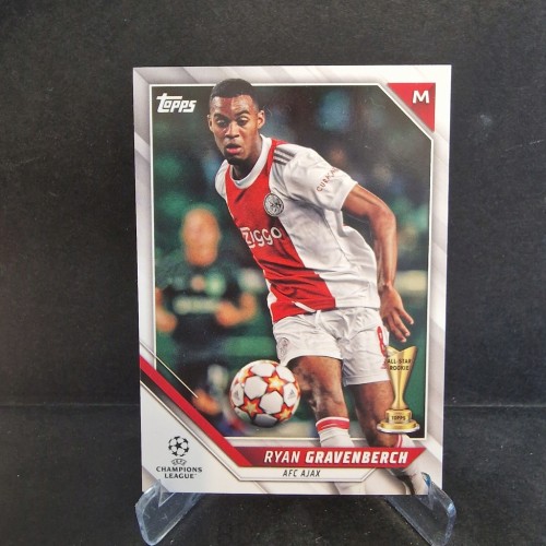 2021-22 Topps CHL Ryan Gravenberch Ajax Amsterdam /E25