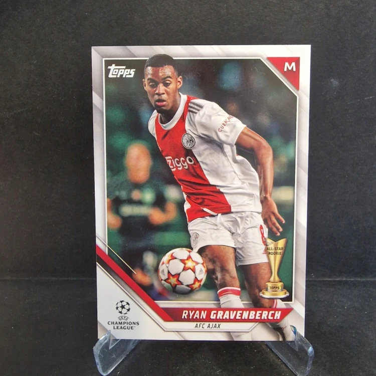 2021-22 Topps CHL Ryan Gravenberch Ajax Amsterdam /E25