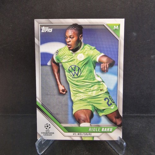 2021-22 Topps CHL Ridle Baku VFL Wolfsburg /E25