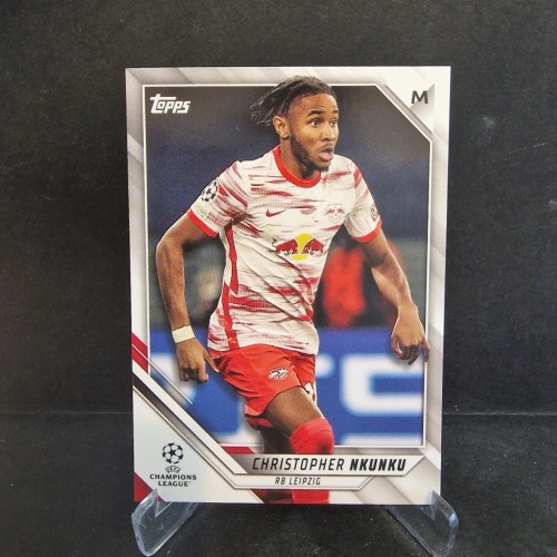 2021-22 Topps CHL Christopher Nkunku RB Leipzig /E25