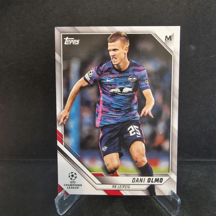 2021-22 Topps CHL Dani Olmo Rb Leipzig /E25