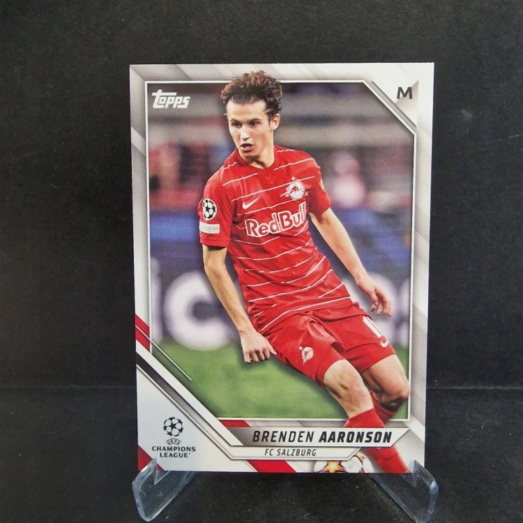 2021-22 Topps CHL Brenden Aaronson Fc Salzburg /E25