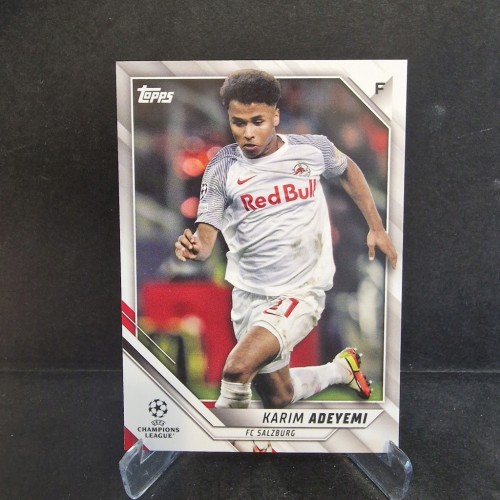 2021-22 Topps CHL Karim Adeyemi Fc Salzburg /E25