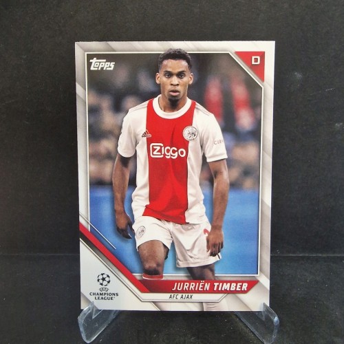 2021-22 Topps CHL Jurrien Timber Ajax Amsterdam /E24