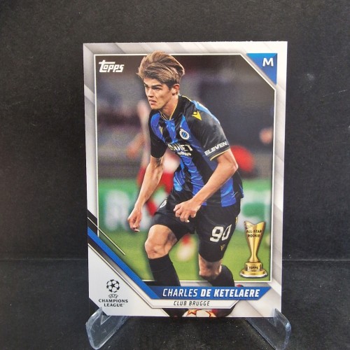 2021-22 Topps CHL Charles de Ketelaere Club Brugge /E24