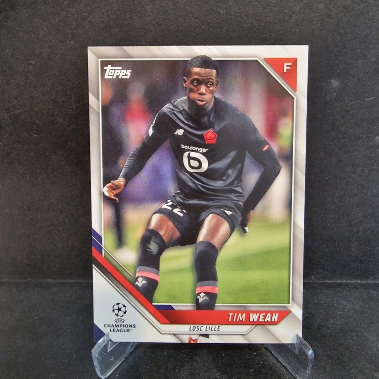 2021-22 Topps CHL Tim Weah Losc Lille /E24
