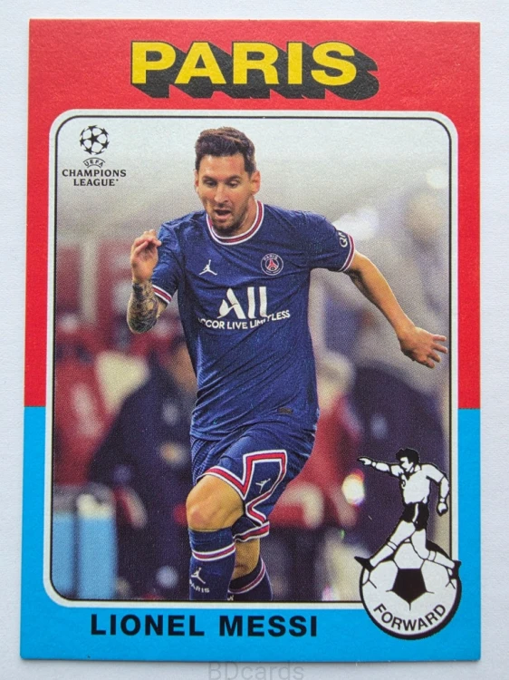 2021-22 Topps CHL Lionel Messi PSG /NN14