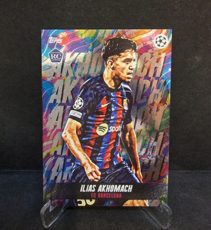 2021-22 Topps Set Ilias Akhomach Fc Barcelona /BB5