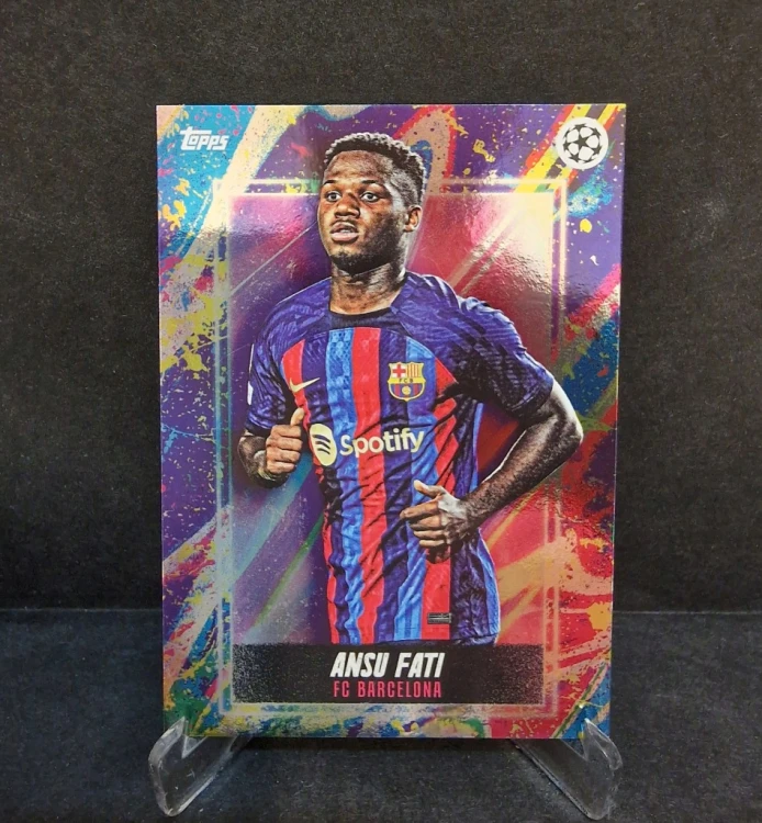 2021-22 Topps Set Ansu Fati Fc Barcelona /BB5