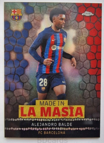 2022-23 Topps La Masia Alejandro Balde FC Barcelona /RU4