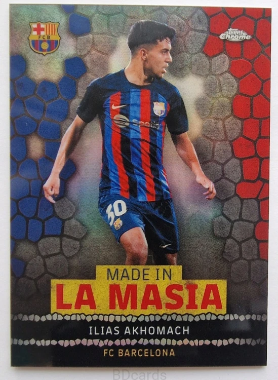 2022-23 Topps La Masia Ilias Akhomach FC Barcelona /RU5