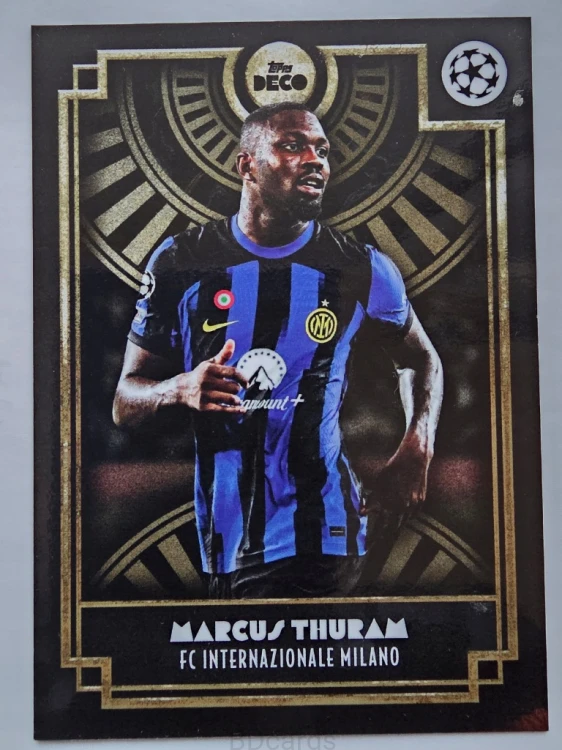 2022-23 Topps Deco UEFA Marcus Thuram Inter /MR22