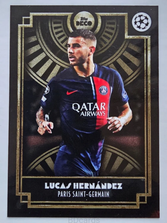 2022-23 Topps Deco UEFA Lucas Hernandez PSG /MR21