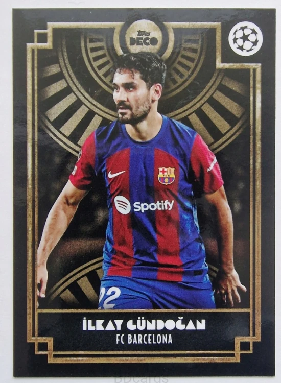 2022-23 Topps Deco UEFA Ilkay Gundogan FC Barcelona /FR25