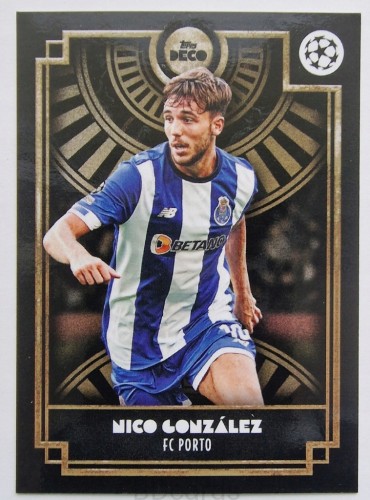 2022-23 Topps Deco UEFA Nico Gonzalez FC Porto /FR25