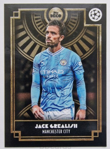 2022-23 Topps Deco UEFA Jack Grealish Manchester City /FR24