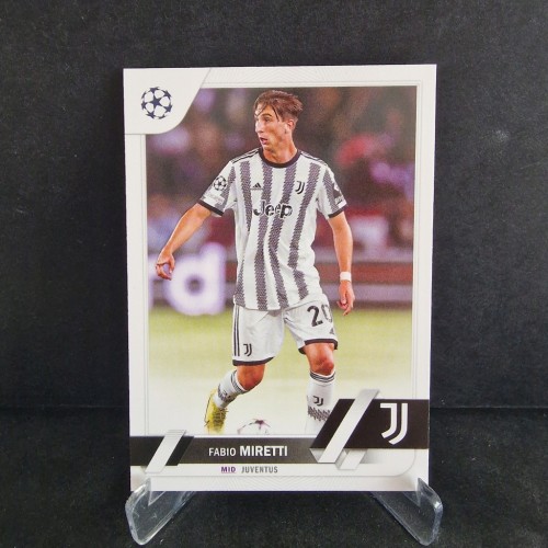 2022-23 Topps UCC Fabio Miretti Juventus /PD10