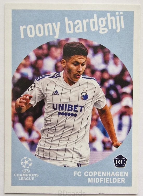 2022-23 Topps UCC Roony Bardhji Fc Copenhagen /NU26