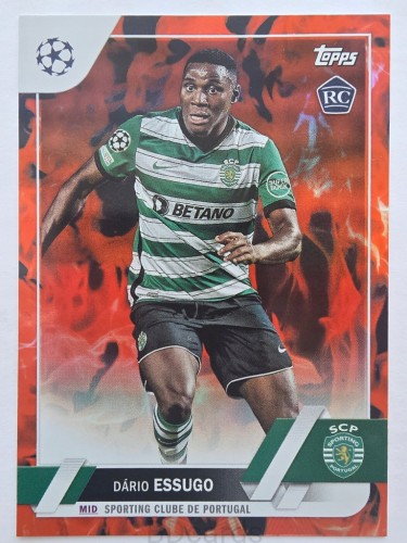 2022-23 Topps UCC Dario Essugo Sporting Lizbona Inferno /NU28