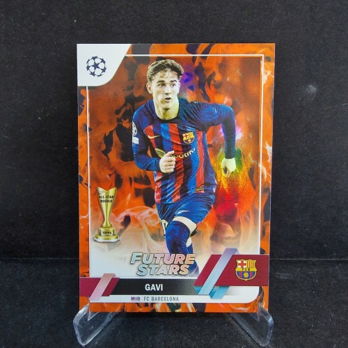 2022-23 Topps UCC Gavi Fc Barcelona Inferno /K50
