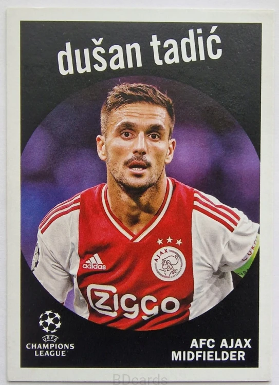 2022-23 Topps UCC Dusan Tadic Ajax /NU25