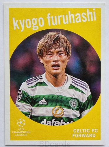 2022-23 Topps UCC Kyogo Furuhashi Celtic /NU25