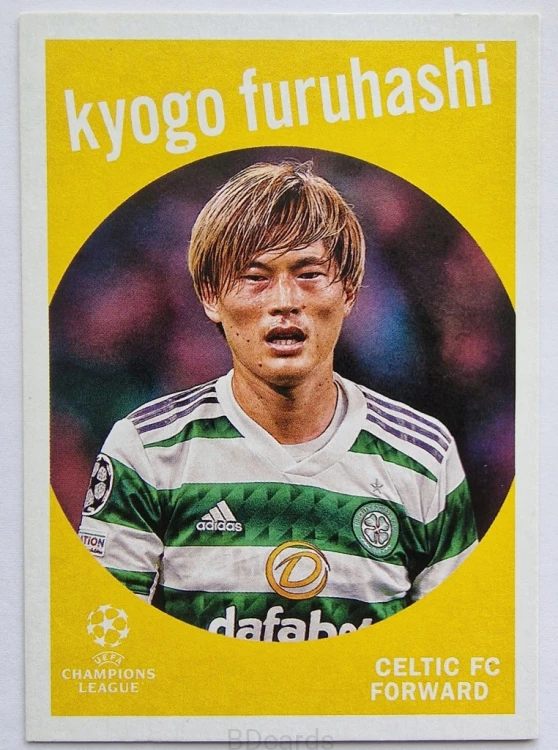 2022-23 Topps UCC Kyogo Furuhashi Celtic /NU25