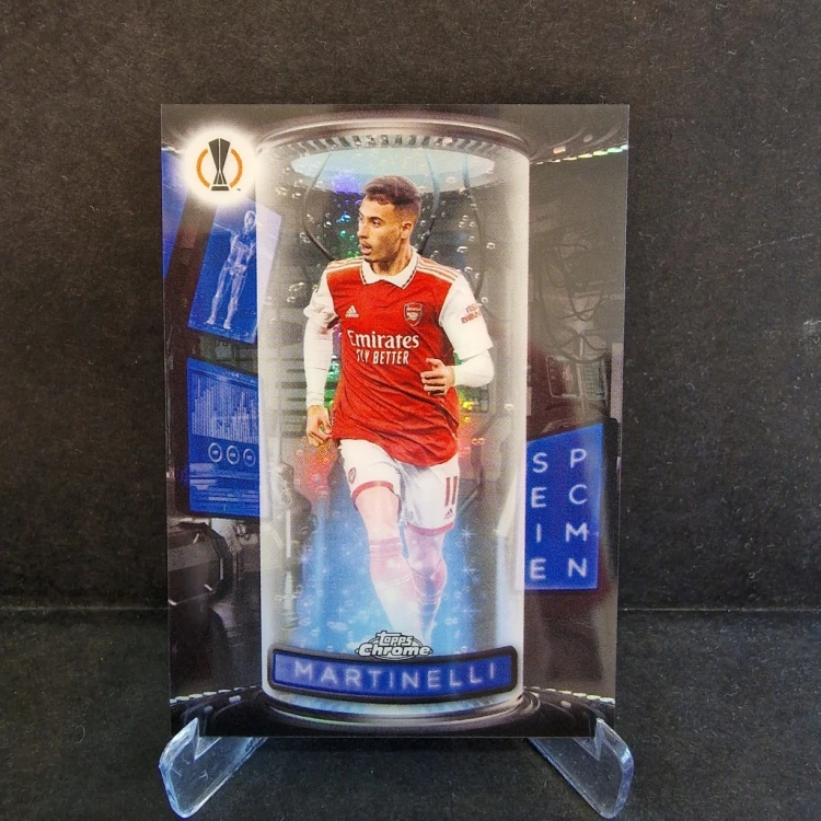 2022-23 Topps Chrome UEFA Olivier Martinelli Arsenal Specimen /RU12