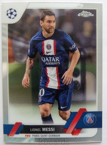 2022-23 Topps Chrome UEFA Lionel Messi PSG /RU3