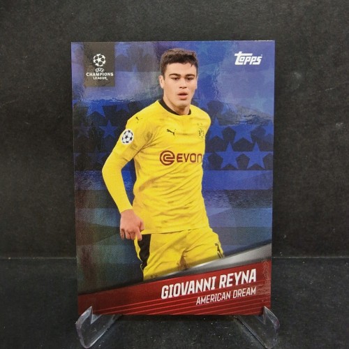 2022 Topps Set Giovanni Reyna Borussia Dortmund /E1