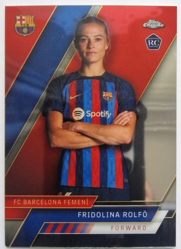 2022-23 TOPPS Set Fc Barcelona Fridolina Rolfo /FR