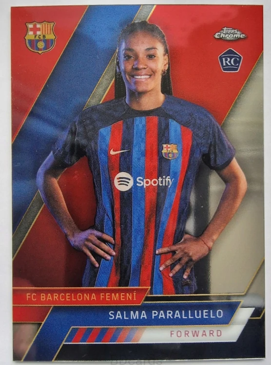 2022-23 TOPPS Set Fc Barcelona Salma Paralluelo /FR