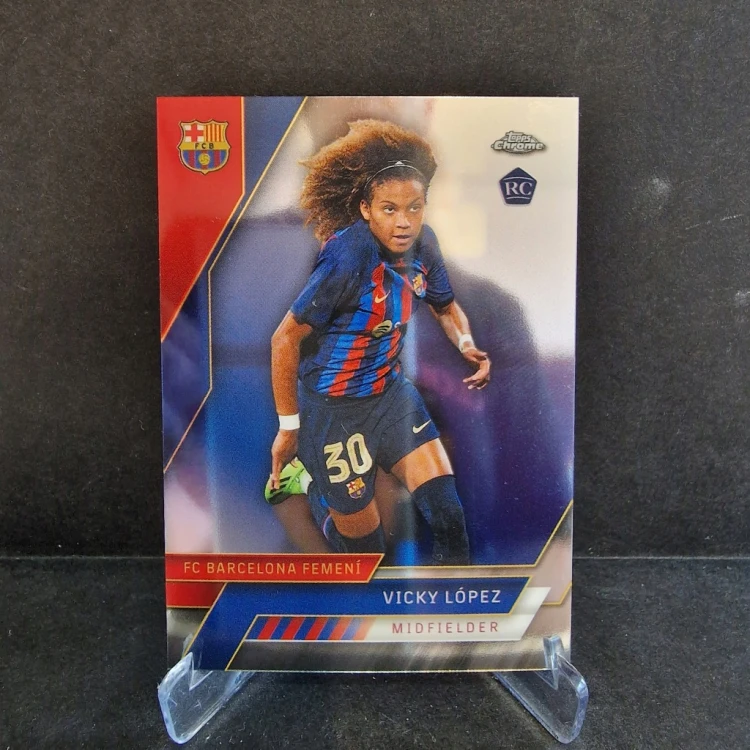 2022-23 Topps Set Fc Barcelona Vicky Lopez /E63
