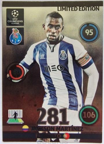 VD35 Martinez Fc Porto Panini CHL 2015 Limited Edition