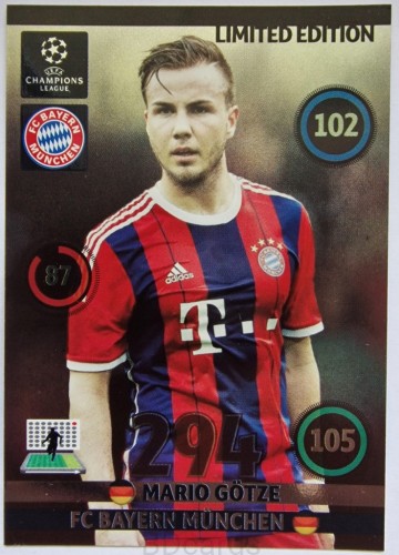 VD36 Gotze Bayern Monachium Panini CHL 2015 Limited Edition