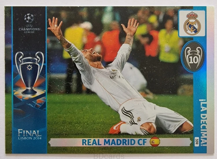 VD63 Real Madryt Panini CHL 2015 La Decima