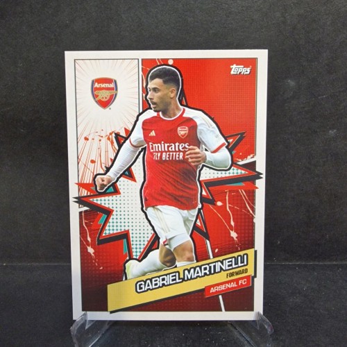 2023-24 Topps Set Arsenal Londyn Gabriel Martinelli /E2