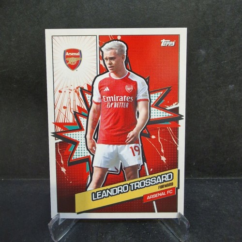 2023-24 Topps Set Arsenal Londyn Leonardo Trossard /E2