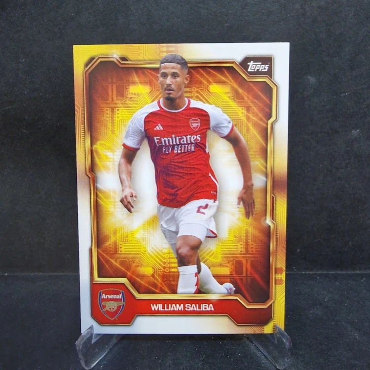 2023-24 TOPPS Set Arsenal Londyn William Saliba /E2
