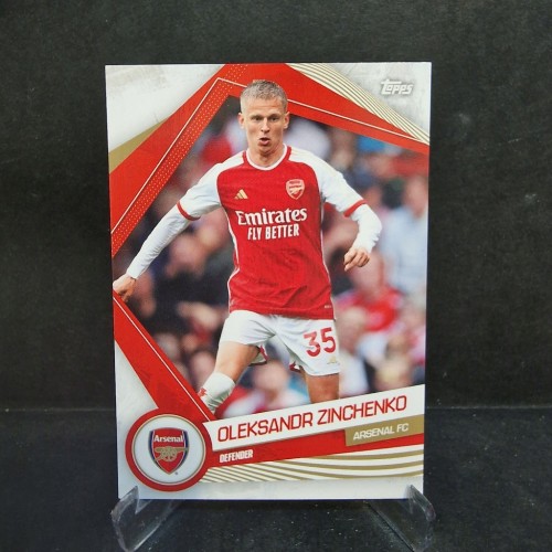 2023-24 Topps Set Arsenal Londyn Oleksandr Zinchenko /E5