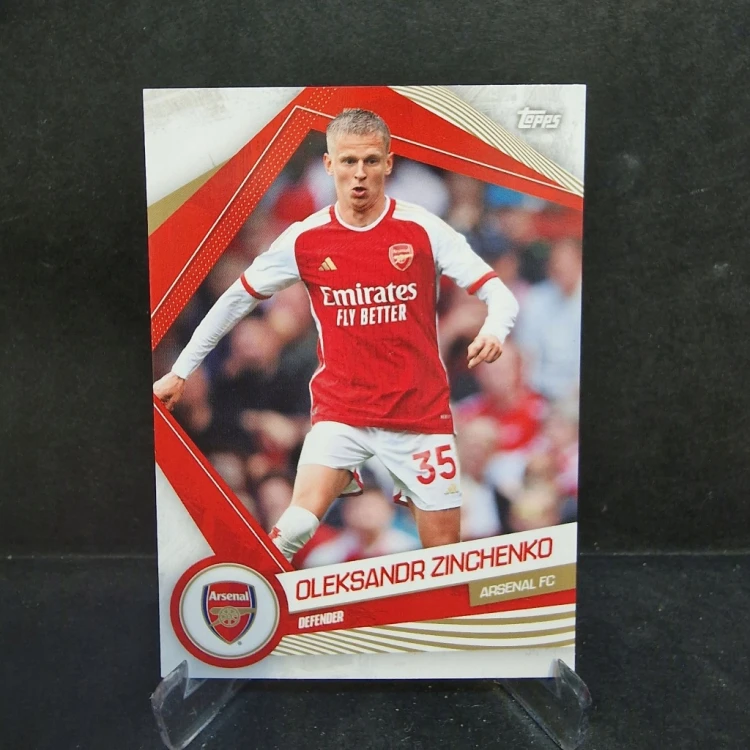 2023-24 Topps Set Arsenal Londyn Oleksandr Zinchenko /E5
