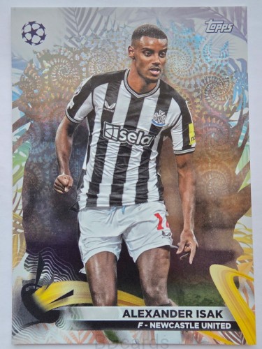 2023-24 Topps Carnaval Alexander Isak Juventus /MR20