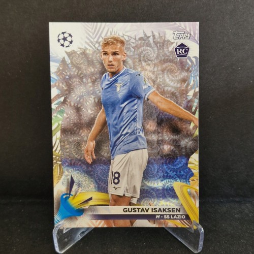 2023-24 Topps Carnaval Gustav Isaksen Lazio /MR20