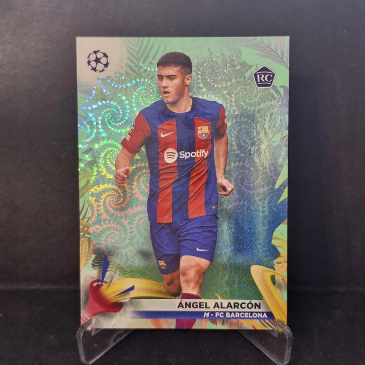 2023-24 Topps Carnaval Angel Alarcon /75 FC Barcelona /MR24