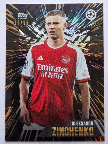 2023-24 Topps Gold X Zinchenko /99 Arsenal Londyn /MR23